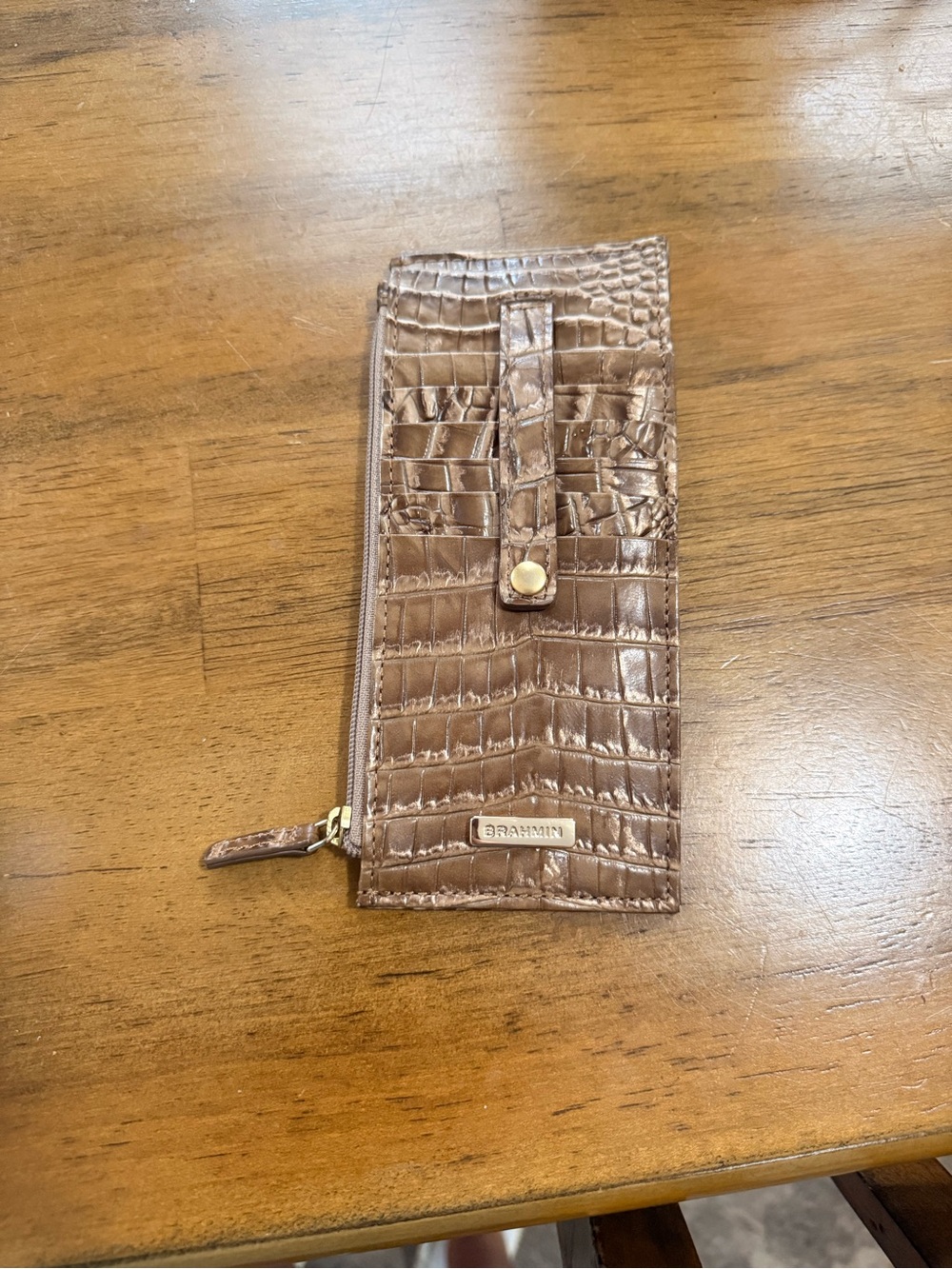 Brahmin Credit Card Wallet Terracotta Melbourne